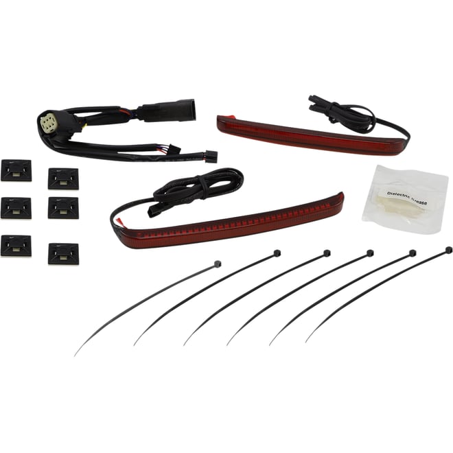 Ciro Bag Light Blades - Red Turn Signals