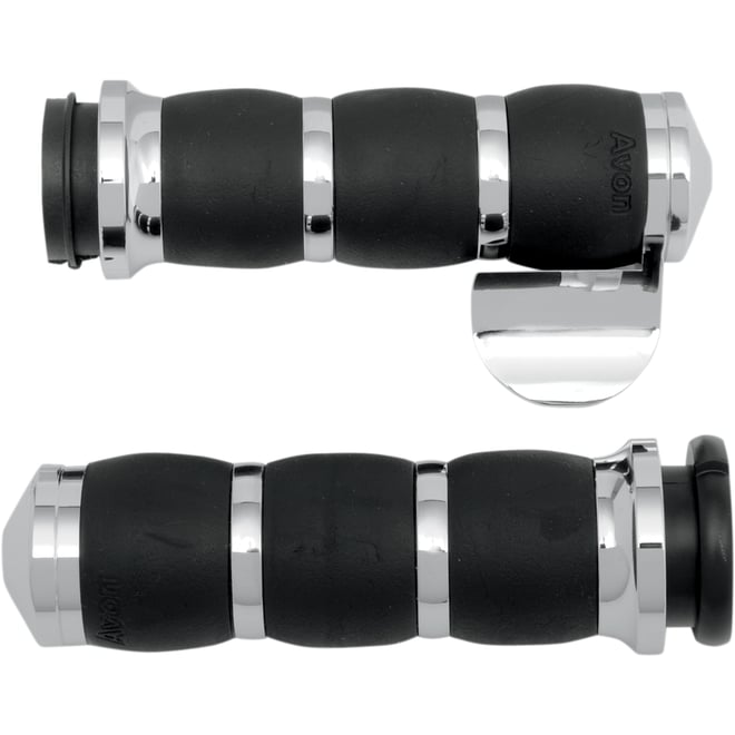 Avon grips Grips - Velvet Air - TBW - Throttle Boss - Chrome