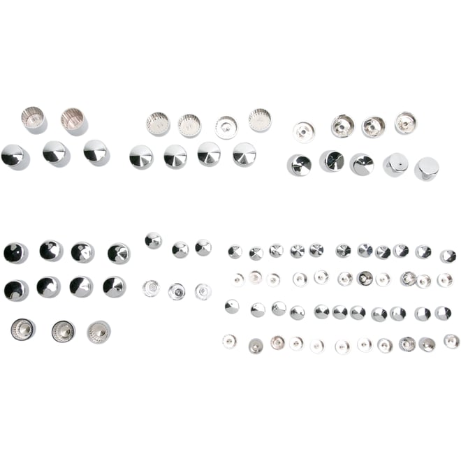 Drag specialties Bolt Covers - Chrome