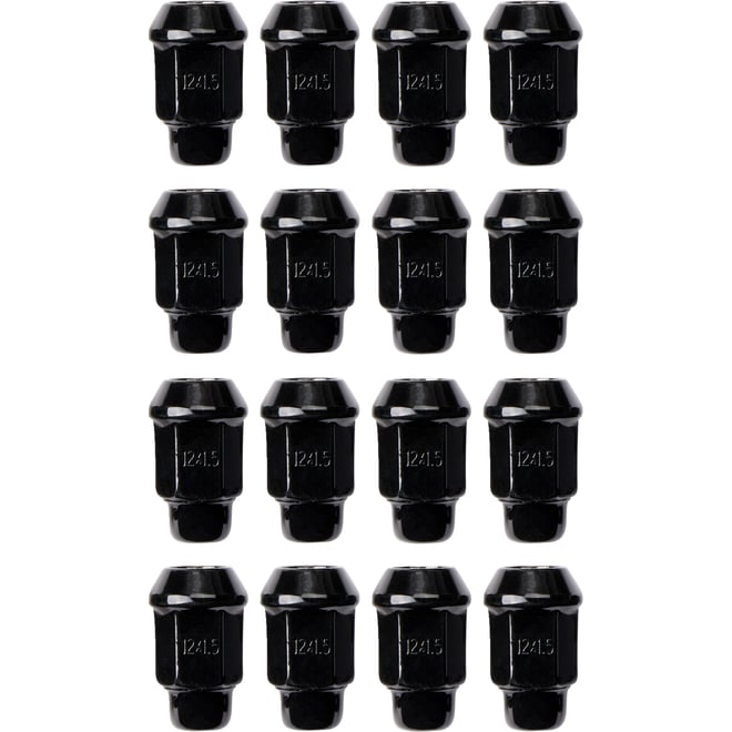 Itp Lug Nut - Black - 12 mm