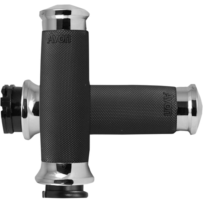 Avon grips Grips - Custom Contour - Chrome