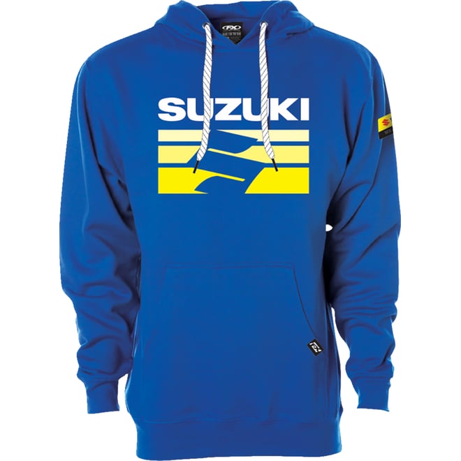 Factory Effex Suzuki Fade Pullover Hoodie Royal Factory Effex Suzuki Fade Pullover Hoodie Royal