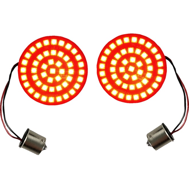 Custom dynamics Turn Signal Insert - LED - Red - 1156