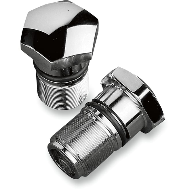 Drag specialties Fork Tube Cap - Chrome