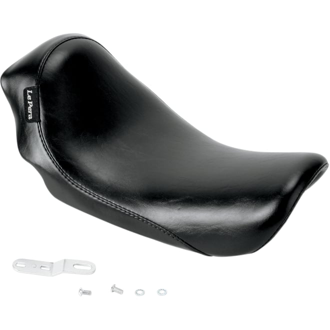 Le pera Silhouette Solo Seat - Smooth - Black - Dyna '06-'17 Le pera Silhouette Solo Seat - Smooth - Black - Dyna '06-'17