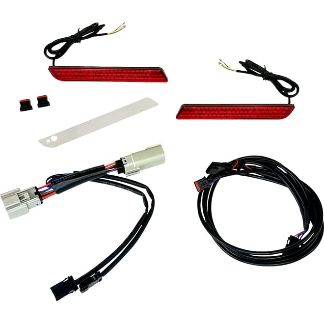 Custom dynamics LED Reflector Light - Fender - Red Custom dynamics LED Reflector Light - Fender - Red