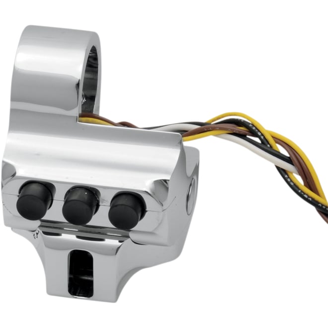 Performance Machine (pm) Control Switch Housing - Left Side - Cable ...