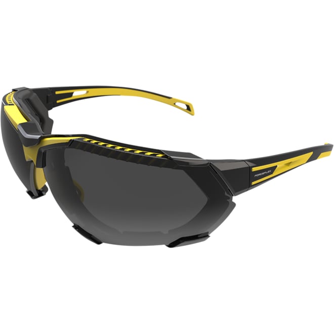 Forceflex FF4 Sunglasses - Foam - Black/Yellow - Smoke