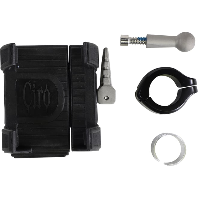Ciro Smartphone/GPS Holder - without Charger - Black Ciro Smartphone/GPS Holder - without Charger - Black