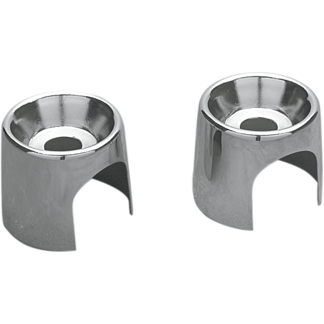 Drag specialties Upper Shock Bolt/Stud Cover - Chrome - '70-'86 FX/FL