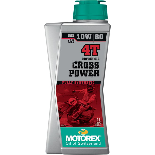 Motorex Cross Power Synthetic 4T Engine Oil - 10W-60 - 1L
