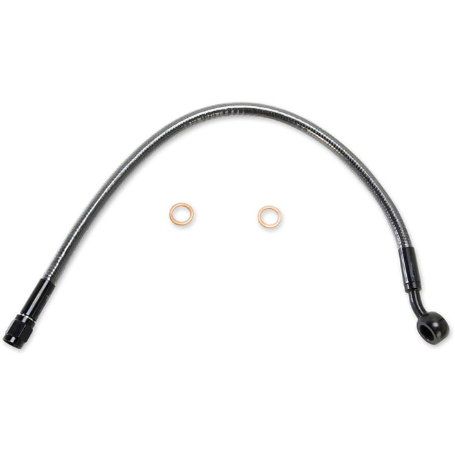 Magnum shielding Brake Line - 10mm-35° - 15" - Black Pearl