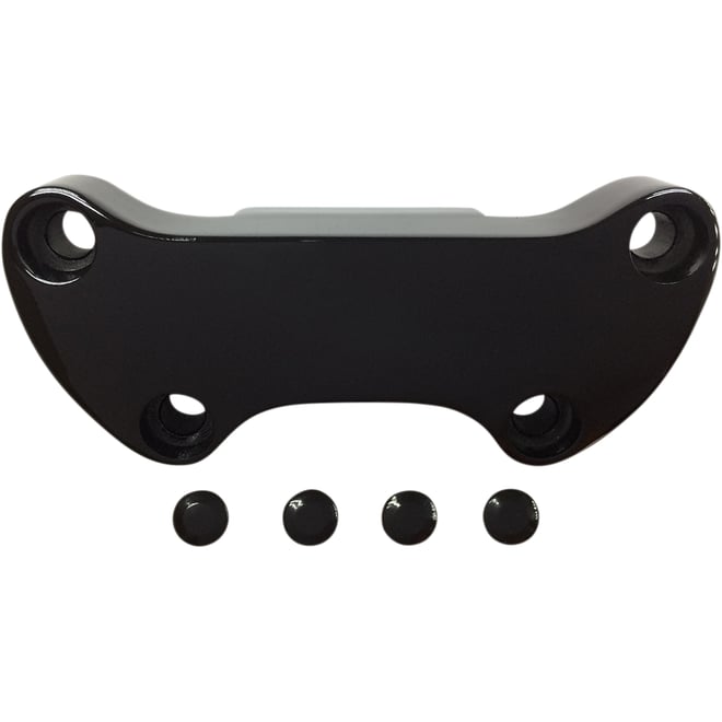 Drag specialties Handlebar Clamp - Skirt - Black