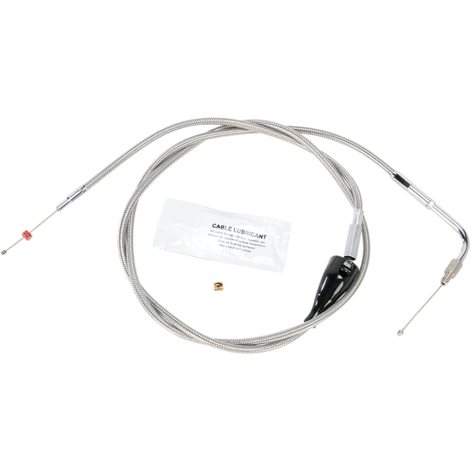 Barnett Idle Cable - Cruise - +12" - Stainless Steel