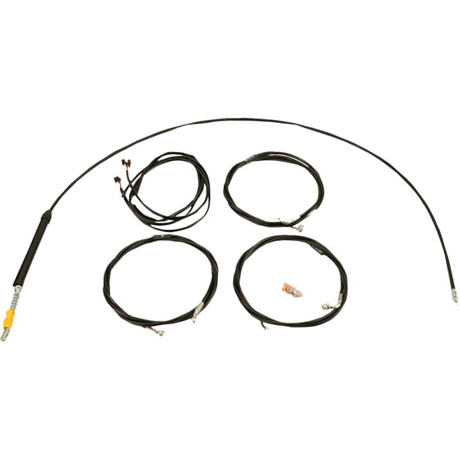 La choppers Cable Kit - 18" - 20" Handlebars - Black La choppers Cable Kit - 18" - 20" Handlebars - Black