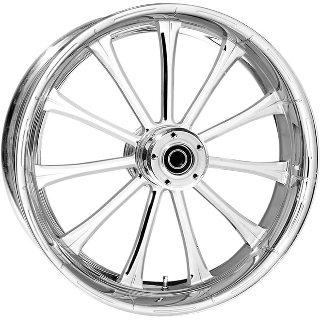 Rc components Wheel - Exile - Rear - Single Disc/with ABS - Chrome - 18x5.5