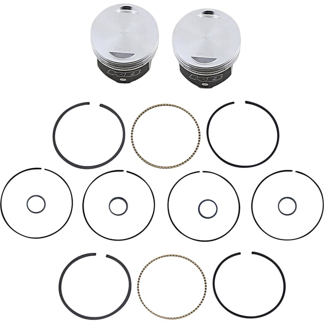 Kb performance Piston Kit - Twin Cam 88