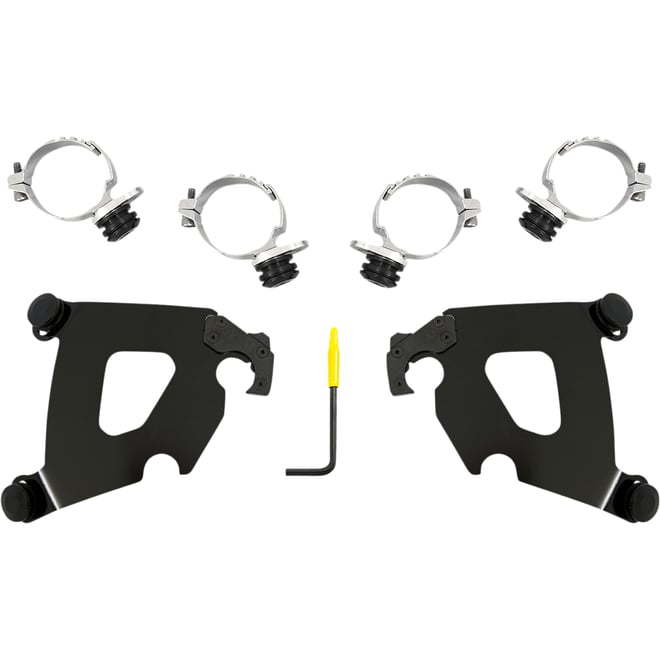 Memphis shades Cafe Mounting Kit - Black - XL Memphis shades Cafe Mounting Kit - Black - XL