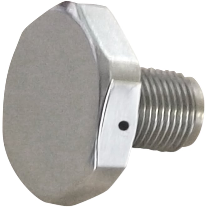 Colony Upper Fork Tube Cap - Chrome - '48-'77 Big Twin