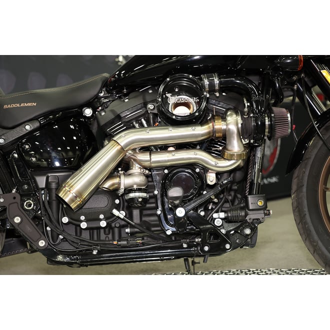 Trask Tornado Turbo Performance Kit - Polished with Brushed Stainless Steel Exhaust