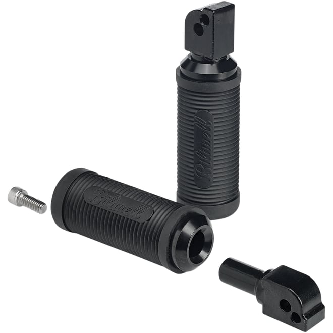 Biltwell Norman Passenger Foot Pegs - Black - Softail Biltwell Norman Passenger Foot Pegs - Black - Softail