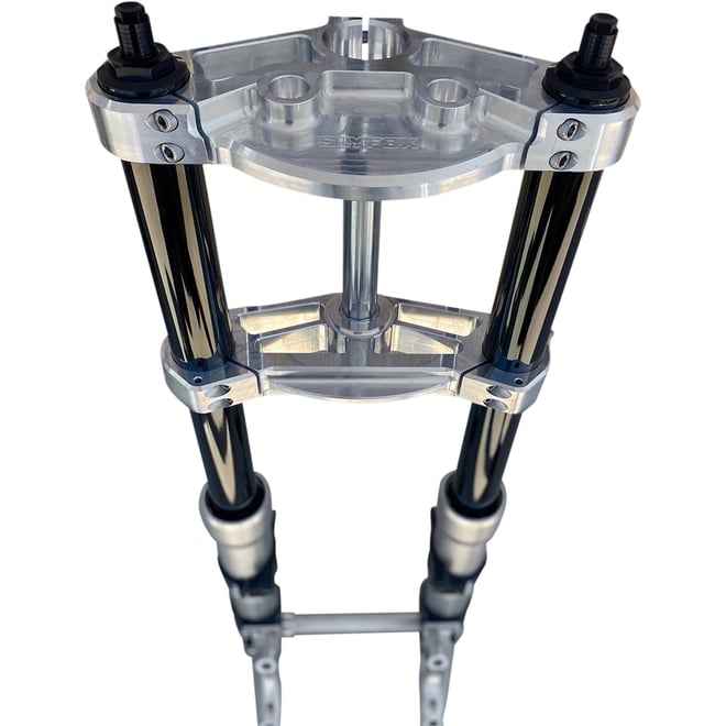 Slyfox 49 mm Triple Clamps - Raw