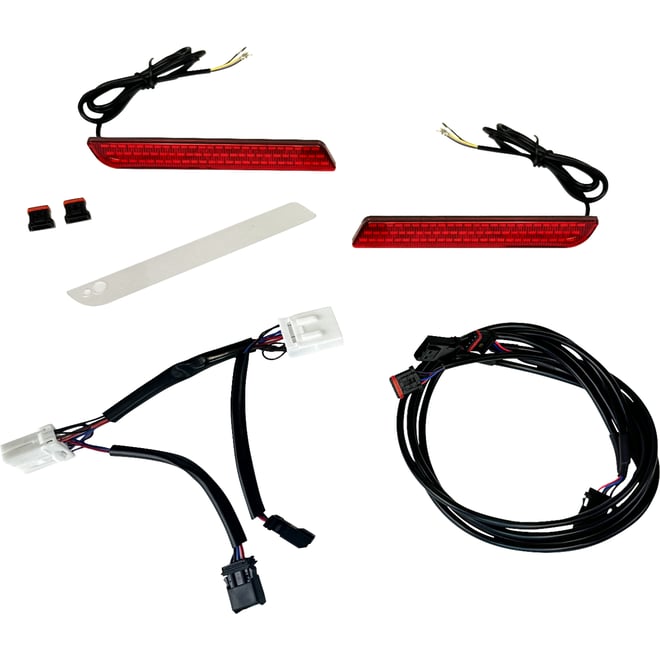 Custom dynamics LED Reflector Light - Fender - Red Custom dynamics LED Reflector Light - Fender - Red