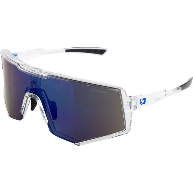 Bobster Sprocket Sunglasses - Crystal Clear - Blue Mirror Bobster Sprocket Sunglasses - Crystal Clear - Blue Mirror