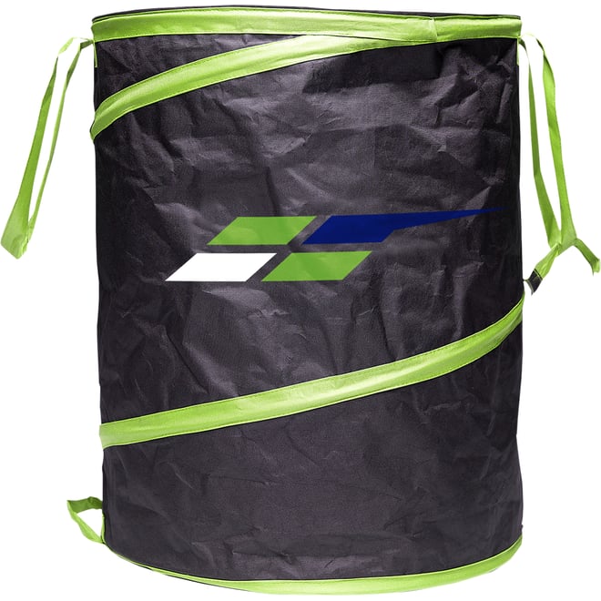 Factory effex Trash Can - Black/Green - Kawasaki