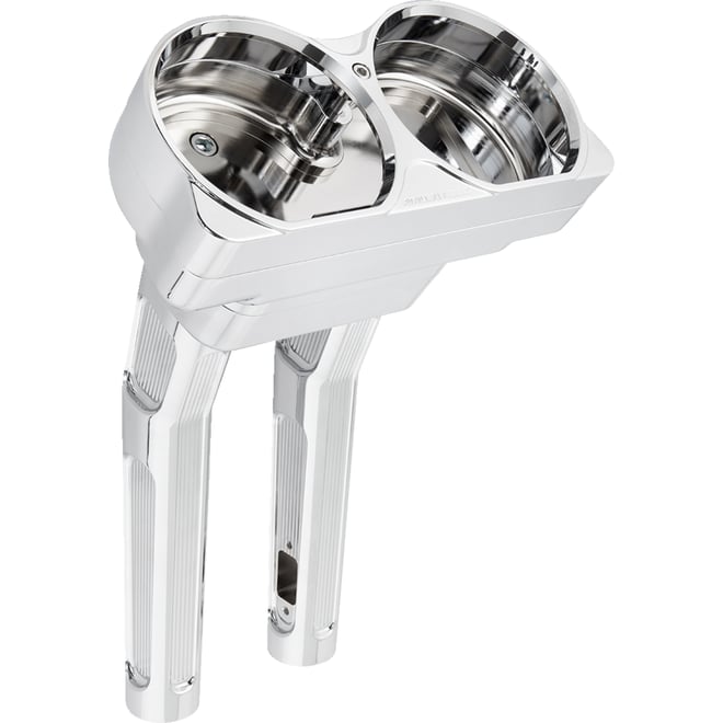 Arlen ness Risers - Method - Kickback - 10" - Chrome