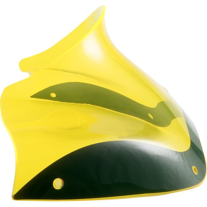 Klock werks Kolor Flare™ Windshield - 8" - Yellow Ice - FLTR