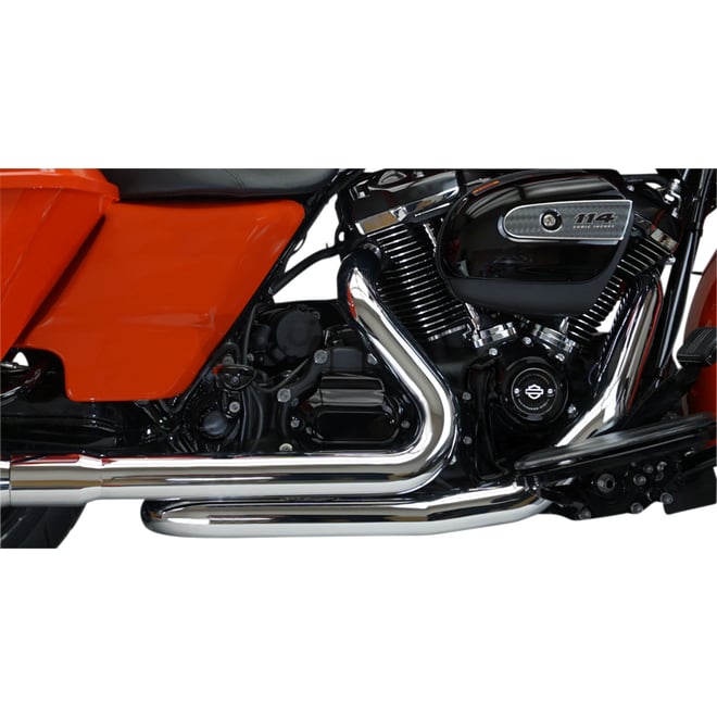 Khrome werks Aggressor 2-into-2 Crossover Headers - Chrome - M8 Khrome werks Aggressor 2-into-2 Crossover Headers - Chrome - M8