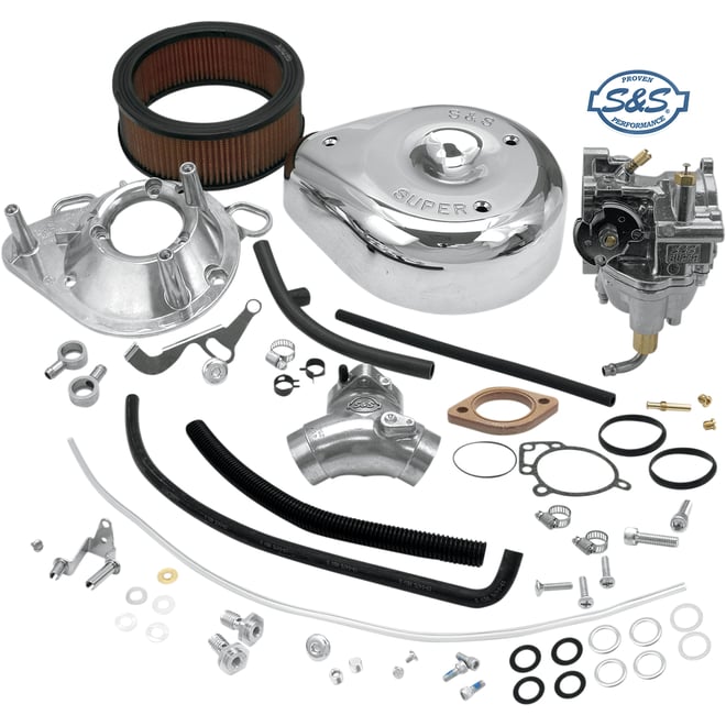 S&s cycle Super G Carburetor Kit - Evolution Big Twin