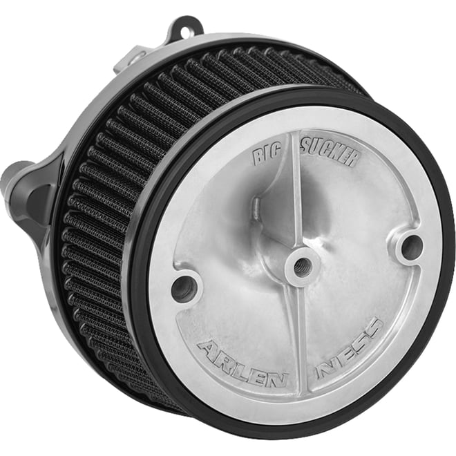 Arlen ness Big Sucker Stage 1 Air Cleaner Kit without Cover - Black