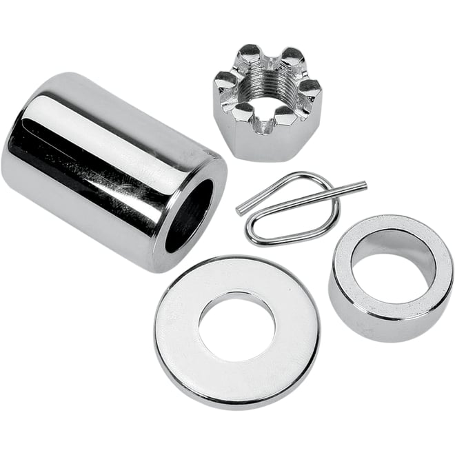 Colony Axle Spacer - Rear - Chrome - Kit - 00-05 Dyna Colony Axle Spacer - Rear - Chrome - Kit - 00-05 Dyna