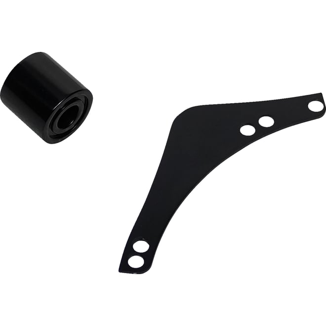 Arlen ness Inverted Air Cleaner Cover Plate - Black