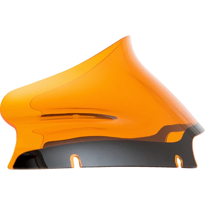 Klock werks Kolor Flare™ Sport Windshield - 6" - Orange - FLTR