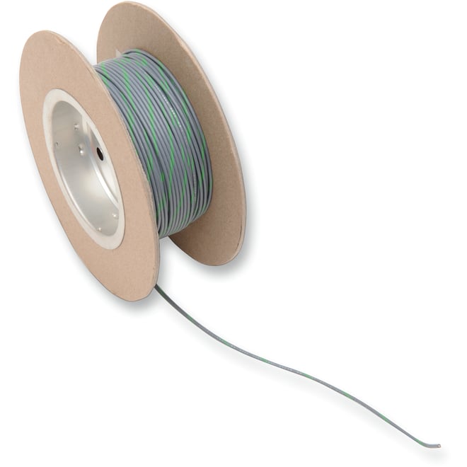 Namz 100' Wire Spool - 18 Gauge - Gray/Green
