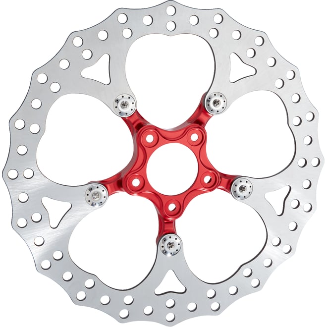 Arlen ness Spider Rotor - 14" - Red Arlen ness Spider Rotor - 14" - Red