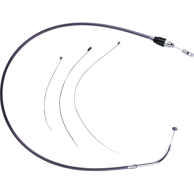 Drag specialties Quick Connect Clutch Cable - Upper - Black/Chrome Drag specialties Quick Connect Clutch Cable - Upper - Black/Chrome