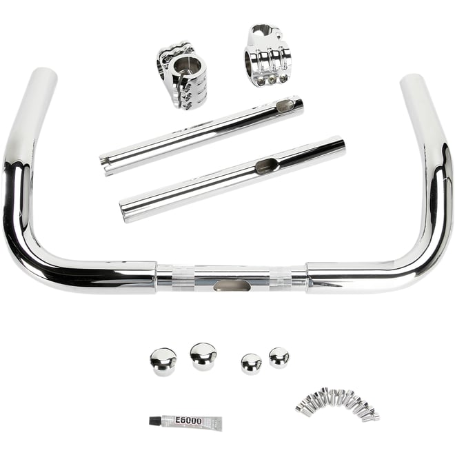 Klock werks Handlebar - Klip Hanger - 10" - Chrome
