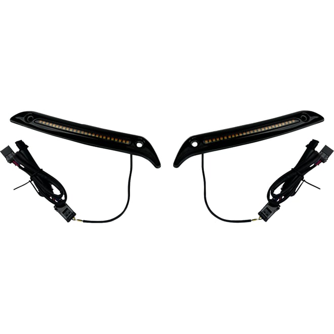 Custom dynamics LED Windshield Trim - Gloss Black Custom dynamics LED Windshield Trim - Gloss Black