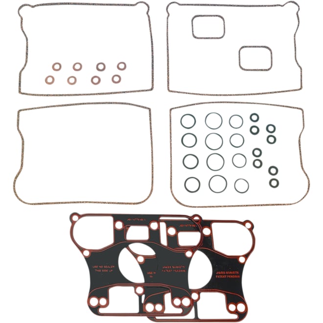 James gasket Rocker Box Rubber Gasket - Big Twin