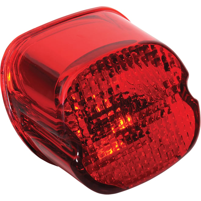 Drag specialties Taillight Lens - Bottom Tag Window - Red