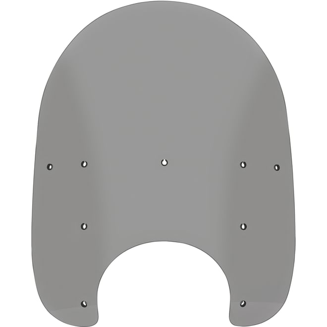 Memphis shades Road King Replacement Plastic - 19" - Black Smoke Memphis shades Road King Replacement Plastic - 19" - Black Smoke