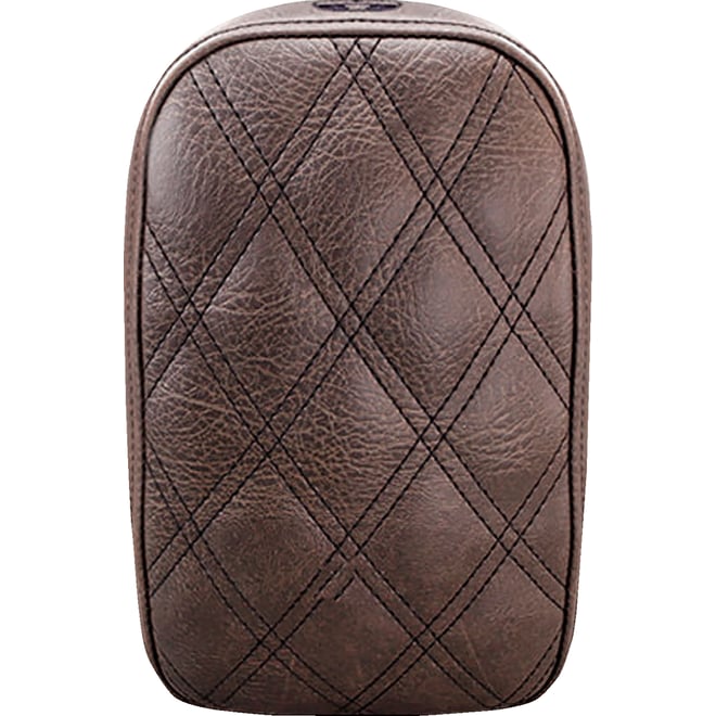 Saddlemen Detachable Pillion Pad - Lattice Stitched - Brown
