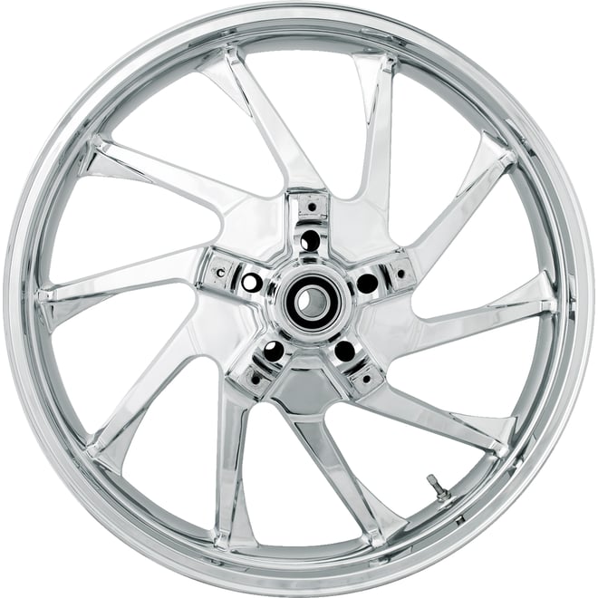 Coastal moto Wheel - Hurricane 3D - Front - Dual Disc/with ABS - Chrome - 21x3.5