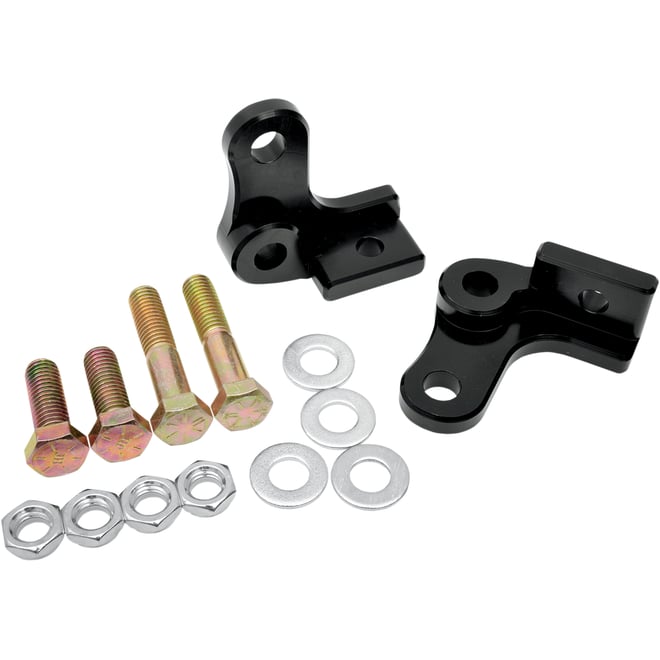 La choppers Rear Lowering Kit - Black Powder Coated - Lowers 1" - '00-'04 XL