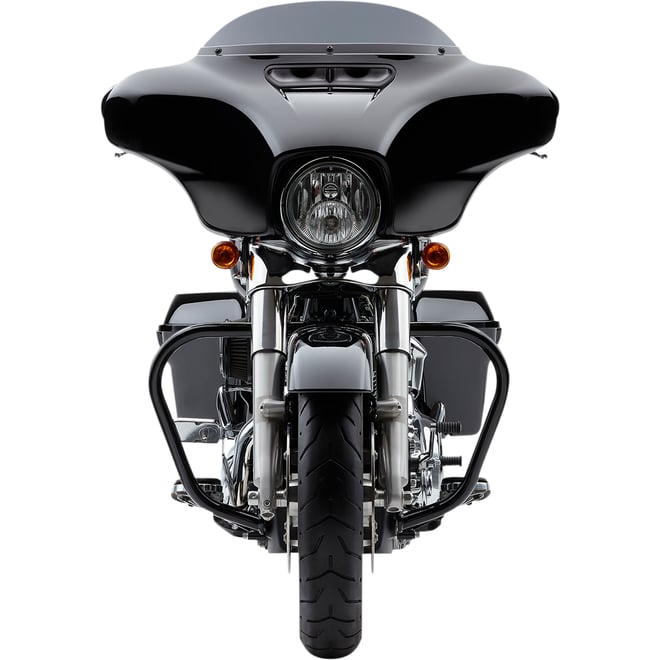 Cobra V-Bend Freeway Bar - Black - FLH