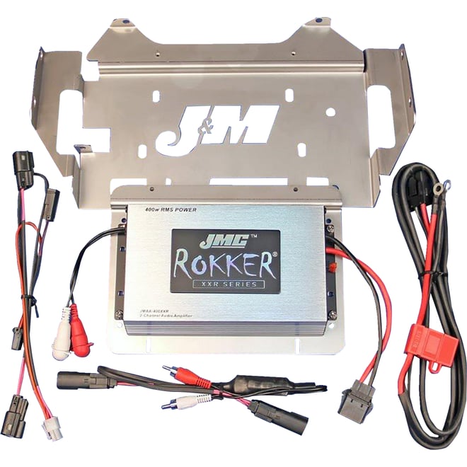 J & m 400 W Amplifier Kit - '14-'23 FLHX/FLHTK/FLHCUTG J & m 400 W Amplifier Kit - '14-'23 FLHX/FLHTK/FLHCUTG